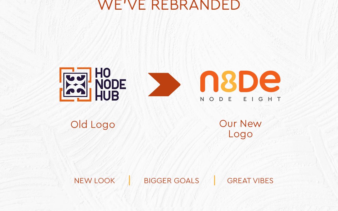 new and old logo of Node Eight