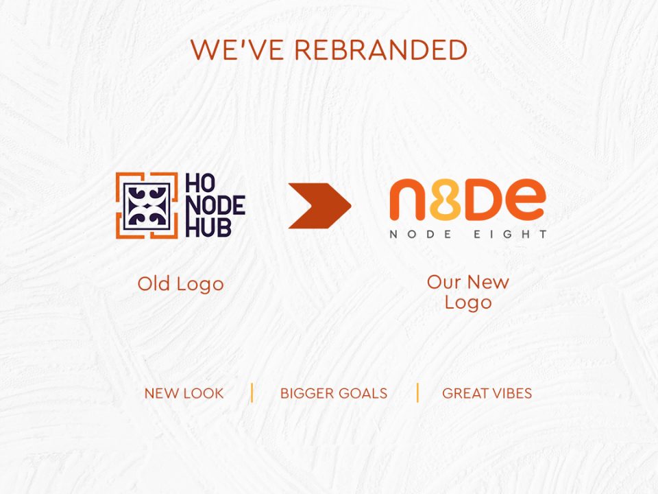 new and old logo of Node Eight