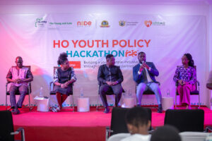 Panelists at the Ho Youth Policy Hackathon