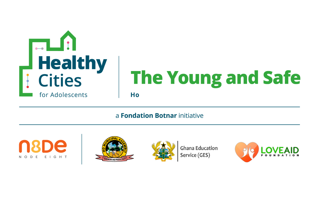 Node Eight partners with Fondation Botnar for "The Young and Safe" project in Ho, Ghana.