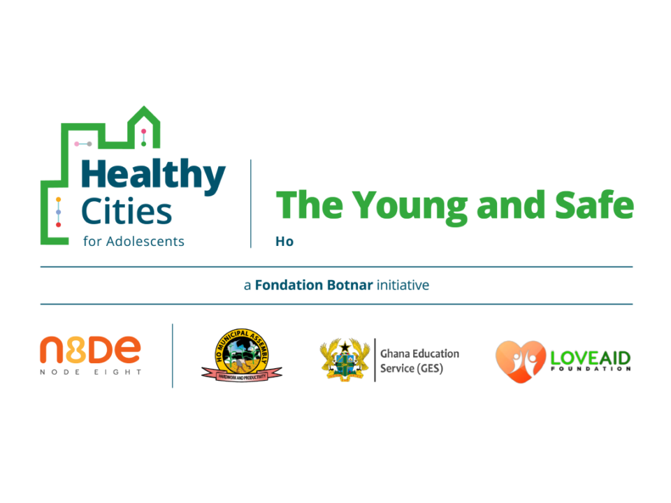 Node Eight partners with Fondation Botnar for "The Young and Safe" project in Ho, Ghana.