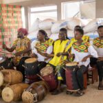 Volta Heritage Dance Ensemble performing at the Youth Speak Forum.