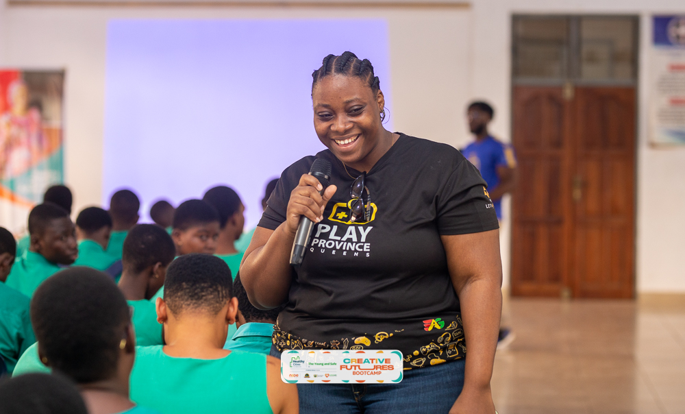 Gamergirlnica at Creative Futures Bootcamp